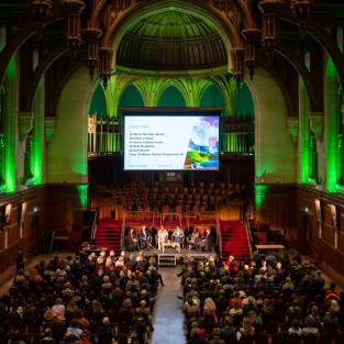 Cabot Institute annual lecture in the Great Hall in Wills Memorial Building.